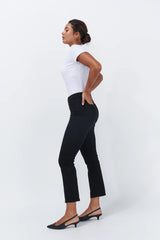 VACAY JEAN HEMMED in Black from Kireina