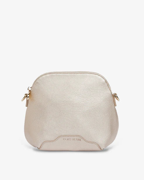 VIGO CROSSBODY BAG in Light Gold by Elms and King