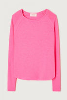 SONOMA LONG SLEEVE TEE SON31G in Fluro Acid Pink by American Vintage