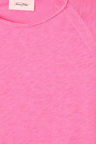 SONOMA LONG SLEEVE TEE SON31G in Fluro Acid Pink by American Vintage