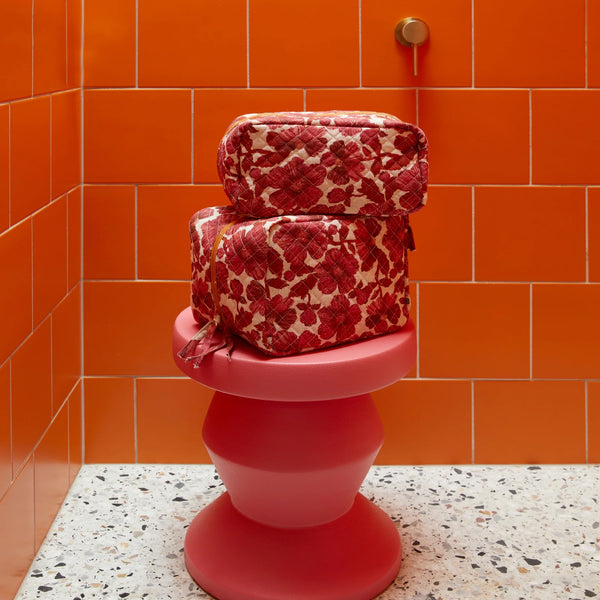 TOILETRY BAG in Leon Cerise from Bonnie and Neil