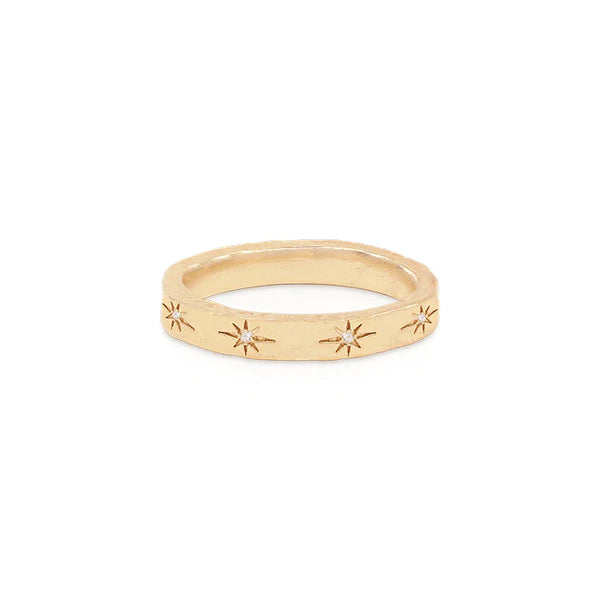 STARDUST RING in Gold from By Charlotte