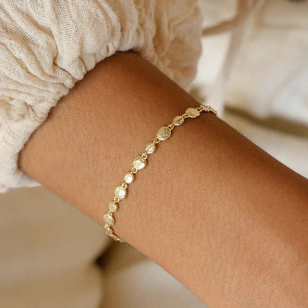 PATH TO HARMONY BRACELET in Gold from By Charlotte