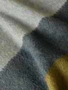 MOHAIR GEOMETRIC THROW in Green from Bonnie and Neil
