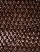 WOVEN TOTE BAG in Brown by La Tribe