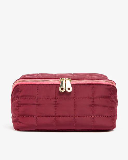 WASHBAG in Burgundy by Elms and King