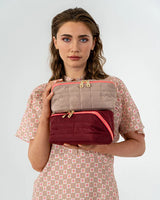 WASHBAG in Burgundy by Elms and King