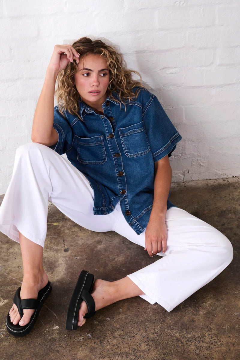 ZOE SHIRT - Dakota Wash