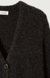 CARDIGAN ZOLLY in Charcoal Melange by American Vintage