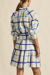 ELATED DRESS | Azure Check