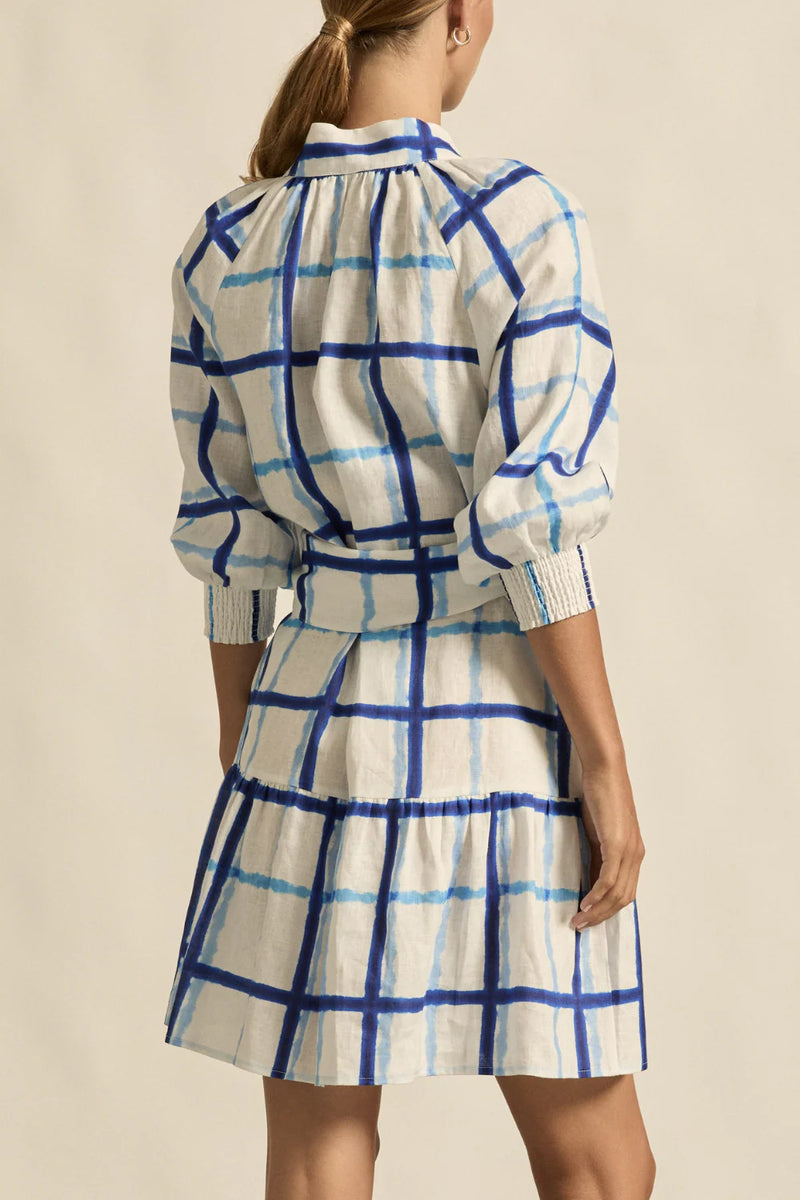ELATED DRESS | Azure Check