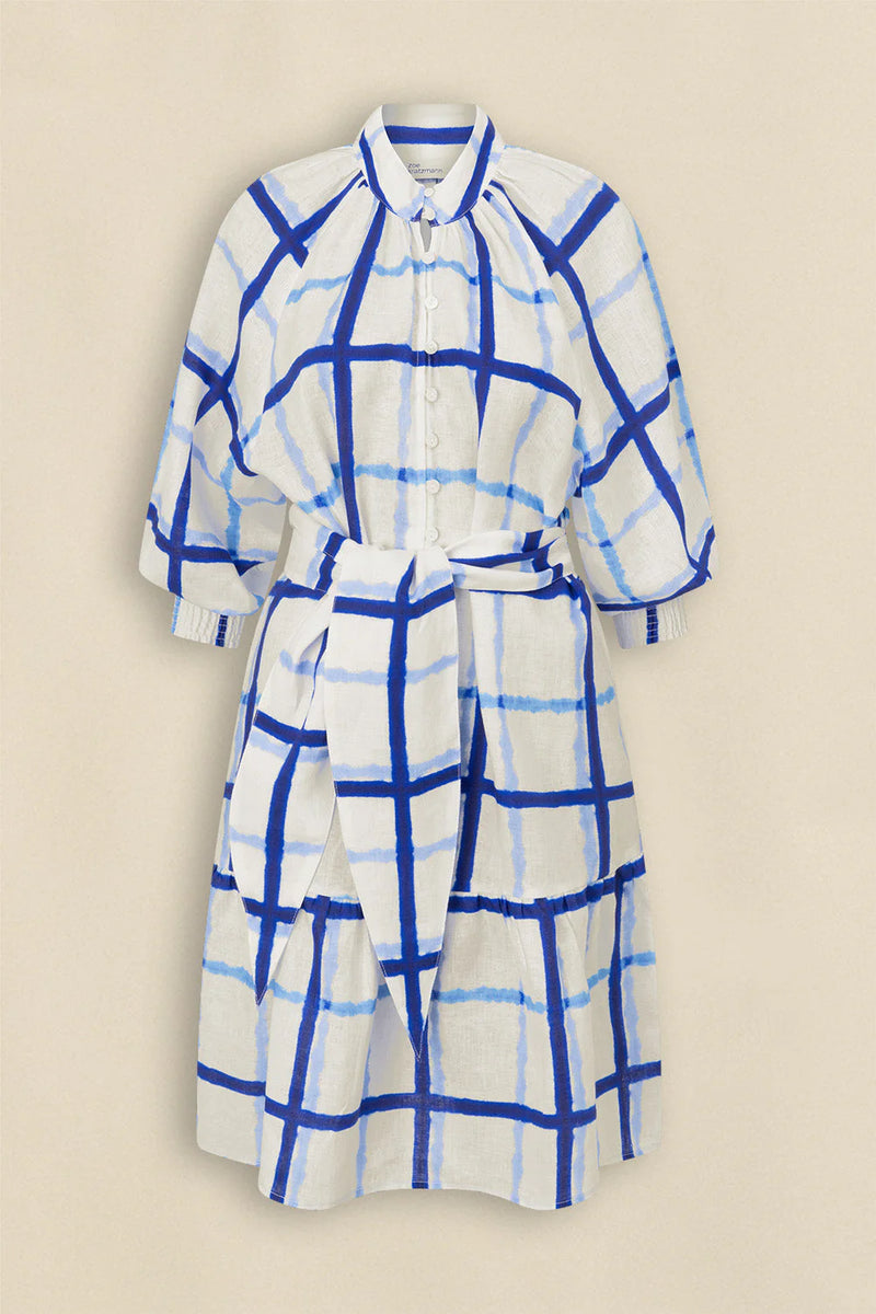 ELATED DRESS | Azure Check