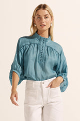 ADAGE TOP in Seablue from Zoe Kratzmann