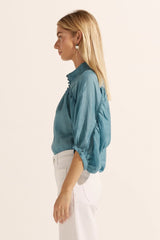 ADAGE TOP in Seablue from Zoe Kratzmann