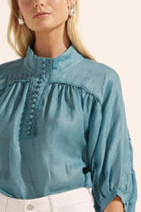 ADAGE TOP in Seablue from Zoe Kratzmann