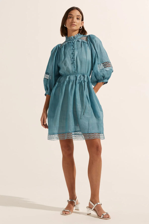 SALUTE DRESS in Seablue from Zoe Kratzmann