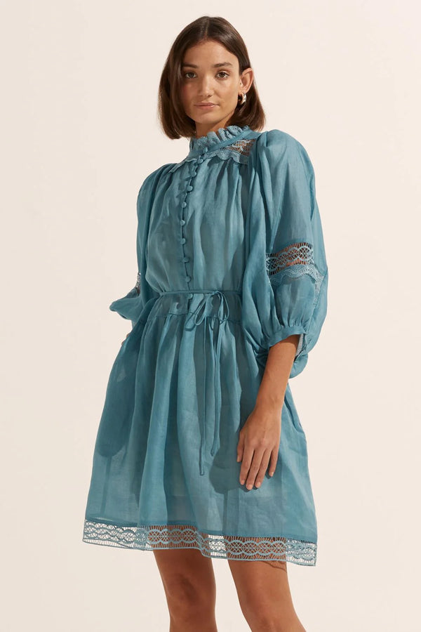 SALUTE DRESS in Seablue from Zoe Kratzmann