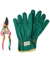 GARDEN SECATEURS + GLOVES SET | Follow The Sun Yellow