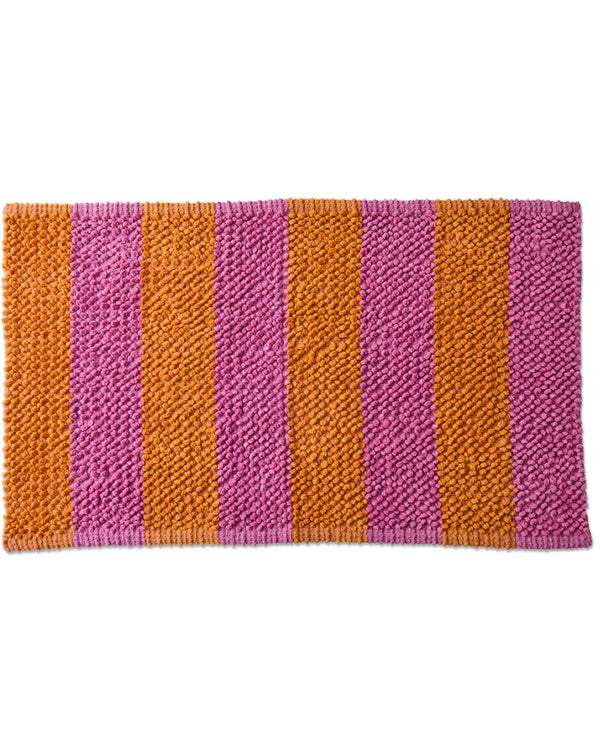 BATH MAT in Fun Times Stripe from the amazing range of Kip & Co 