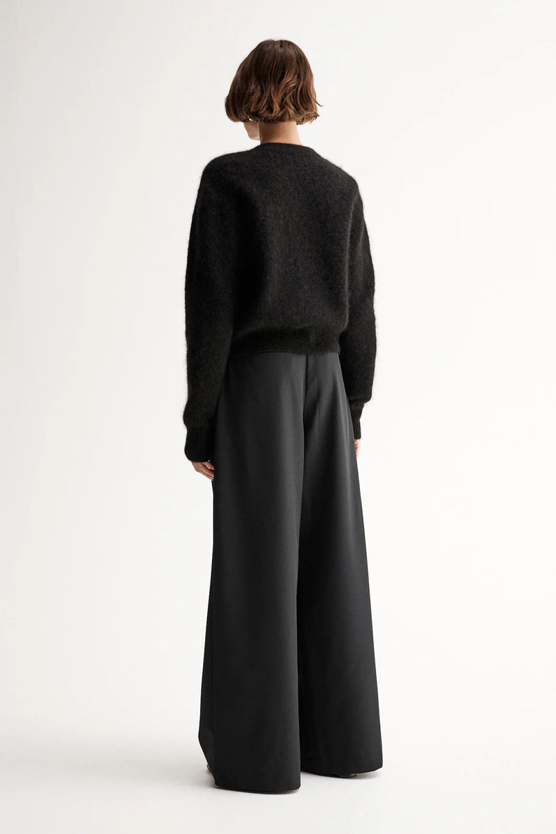 ABIGAIL KNIT CARDIGAIN | Black