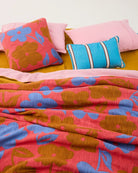UPHOLSTERY RECTANGLE LOUNGE CUSHION in Piazza Stripe  from the amazing range of Kip & Co products