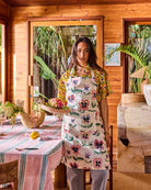 APRON  in Pretty Pansy from the amazing range of Kip & Co products