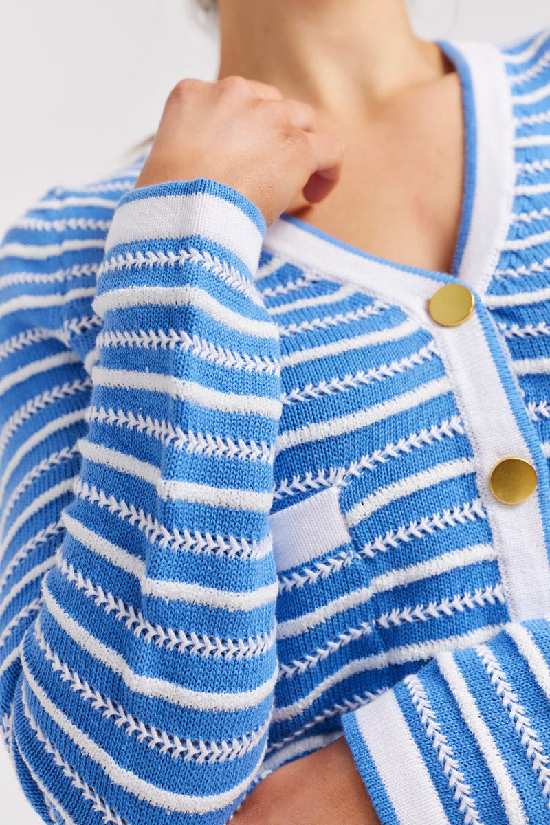 Alessandra MOMENTO COTTON CARDI in Sailor Blue