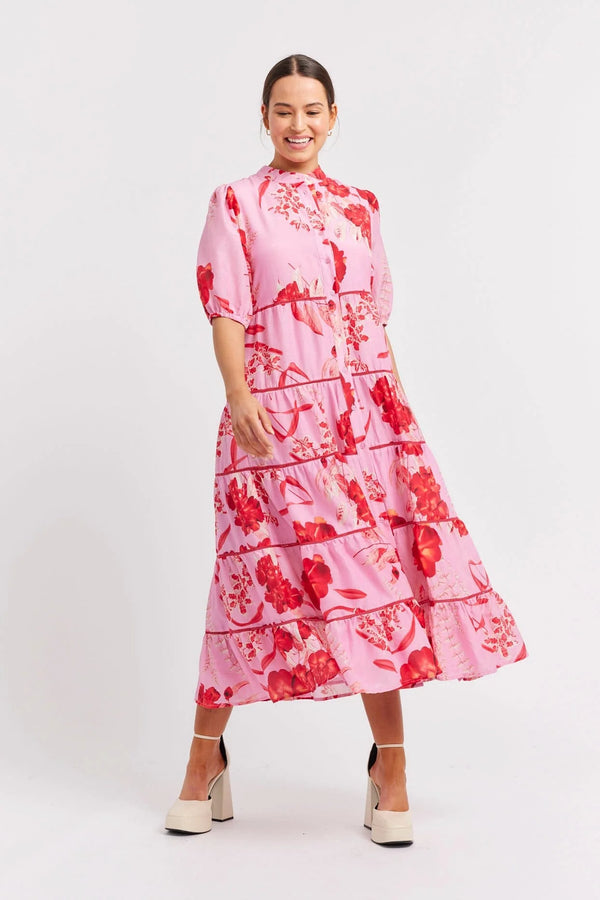 Alessandra MARTINA DRESS in Lolly Night Garden