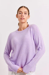FIFI CREW SWEATER in Lavender from Alessandra