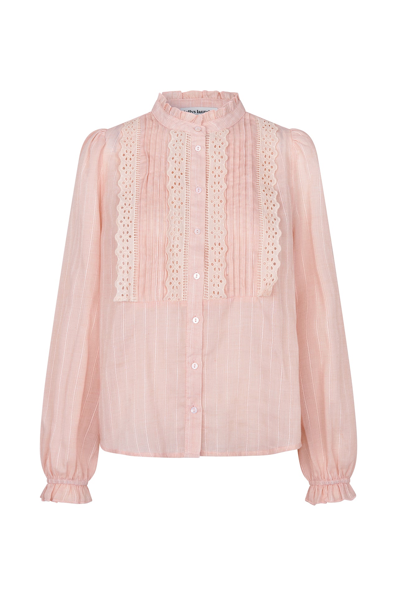 ARIEL LONG SLEEVE SHIRT in Light Pink by Lollys Laundry