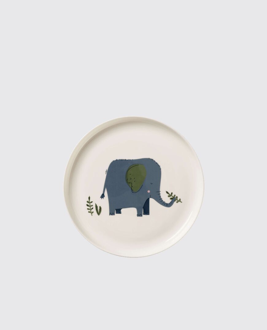 KIDS TABLEWARE SET | Emma Elephant by Papaya Homewares