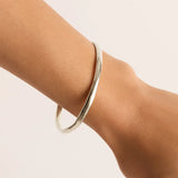 LOVER BANGLE in Sterling Silver from By Charlotte