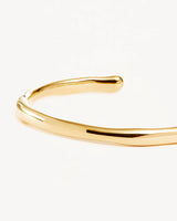 LOVER CUFF in 18k Gold Vermeil from By Charlotte