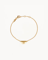 LOTUS BRACELET in GOLD from By Charlotte