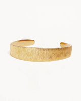 WOVEN LIGHT CUFF in 18K Gold Vermeil from By Charlotte