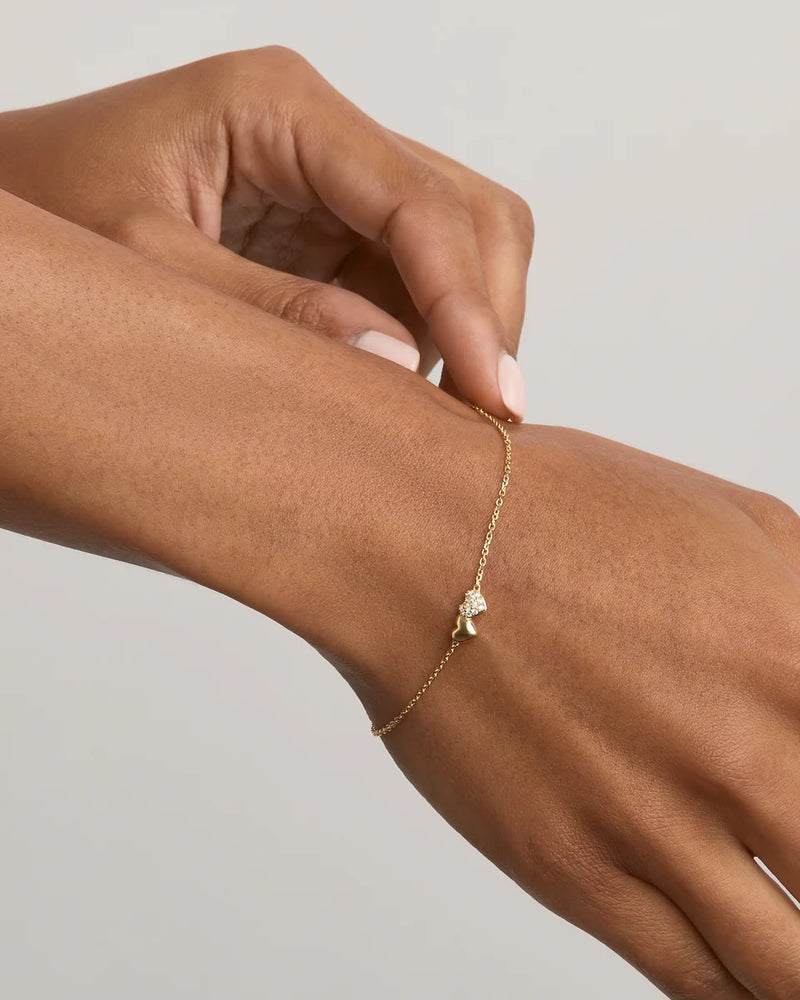 ALWAYS BY YOUR SIDE BRACELET in 18K Gold Vermeil from By Charlotte
