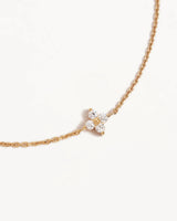 CRYSTAL BLOOM BRACELET in 18K Gold Vermeil from By Charlotte