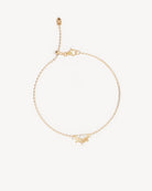 LOTUS RAIN BRACELET in 18K Gold Vermeil from By Charlotte
