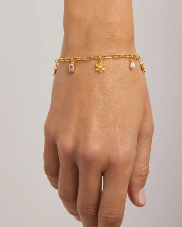 BLOOM WITH GRACE BRACELET | 18k Gold Vermeil