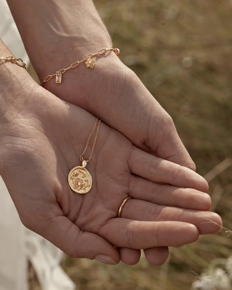 BLOOM WITH GRACE BRACELET | 18k Gold Vermeil