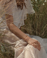 BLOOM WITH GRACE BRACELET | 18k Gold Vermeil