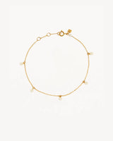 PEACE LOVER BRACELET in 14k Gold Vermeil from By Charlotte