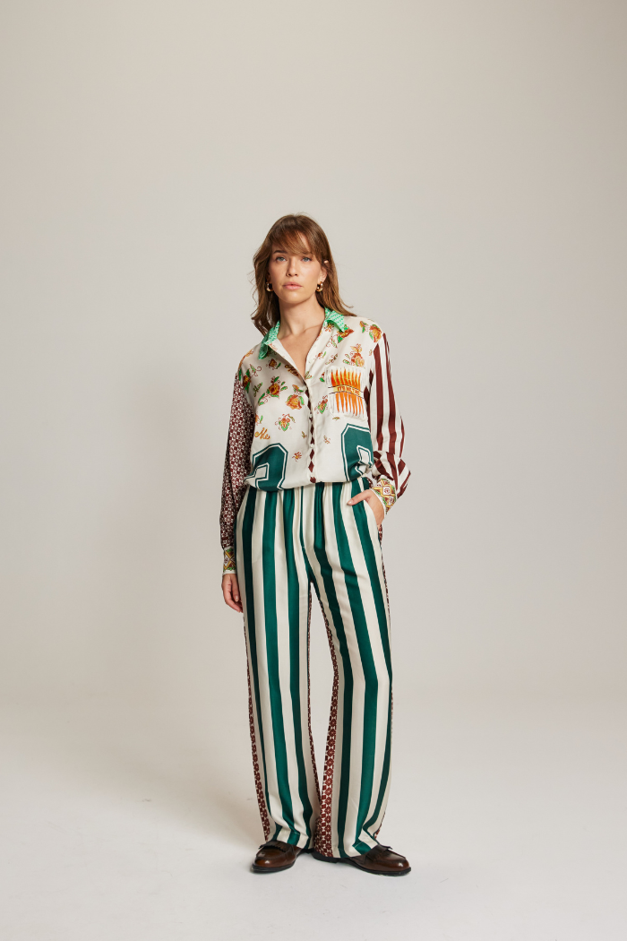 BAILEY STRAIGHT LEG PANT | Sporty Jade – Darling & Domain