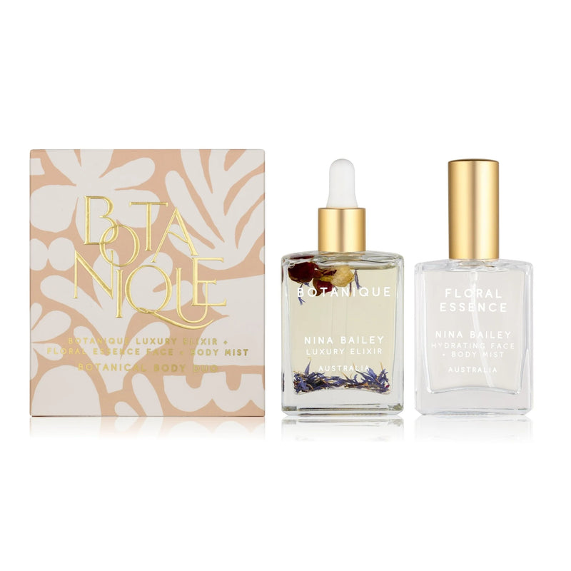 NINA BAILEY | Botanique Elixir + Floral Essence Face Mist Duo