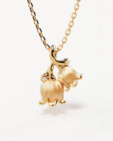 BIRTH FLOWER NECKLACE | GOLD