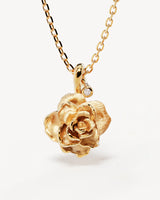 BIRTH FLOWER NECKLACE | GOLD