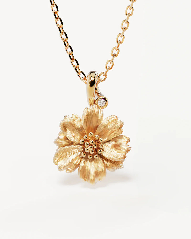 BIRTH FLOWER NECKLACE | GOLD