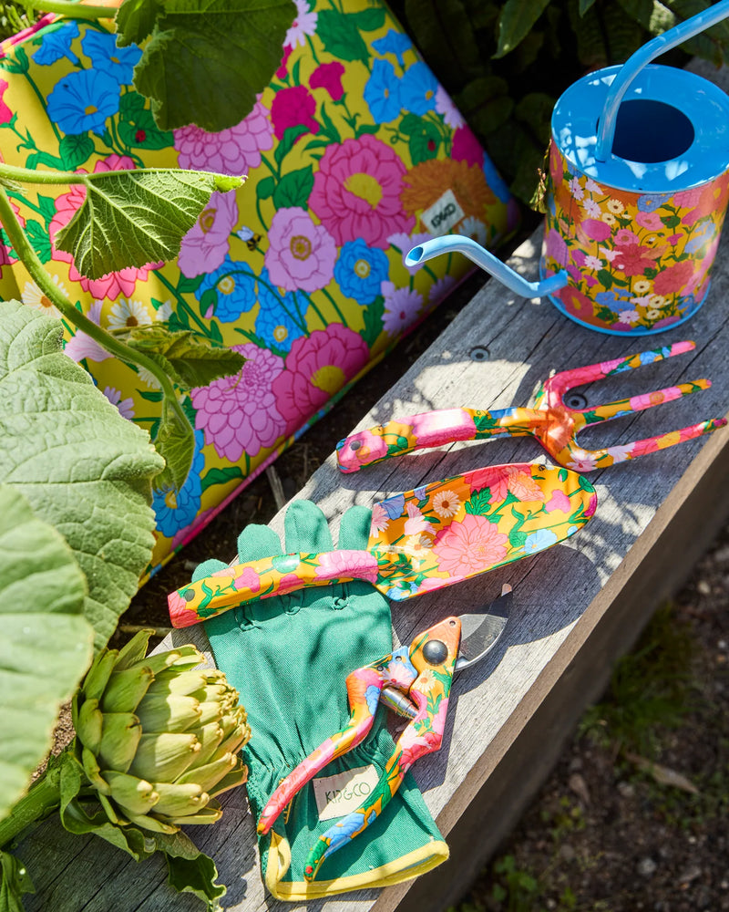 GARDEN SECATEURS + GLOVES SET | Follow The Sun Yellow