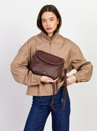 FIFI CROSSBODY BAG in Espresso by Saben