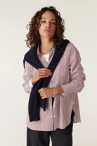 HENRI STRIPE SHIRT | Red Stripe - Darling & Domain
